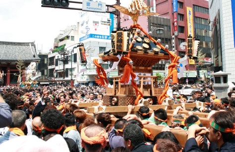 tokyo asakusa sanjya festival