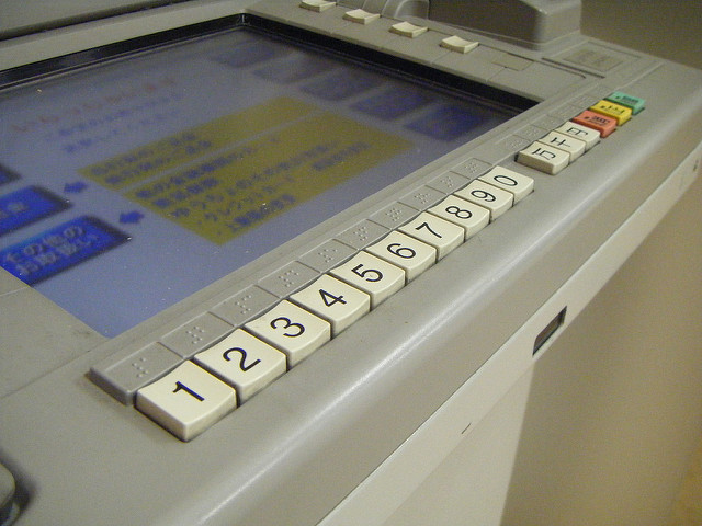 Japanese ATM